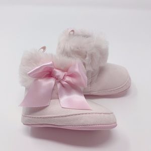 NEW Baby Girl Pink Boots Size 1